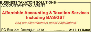 Business Taxation Solutions?Accountant/Tax Agent - Accountants Sydney 2